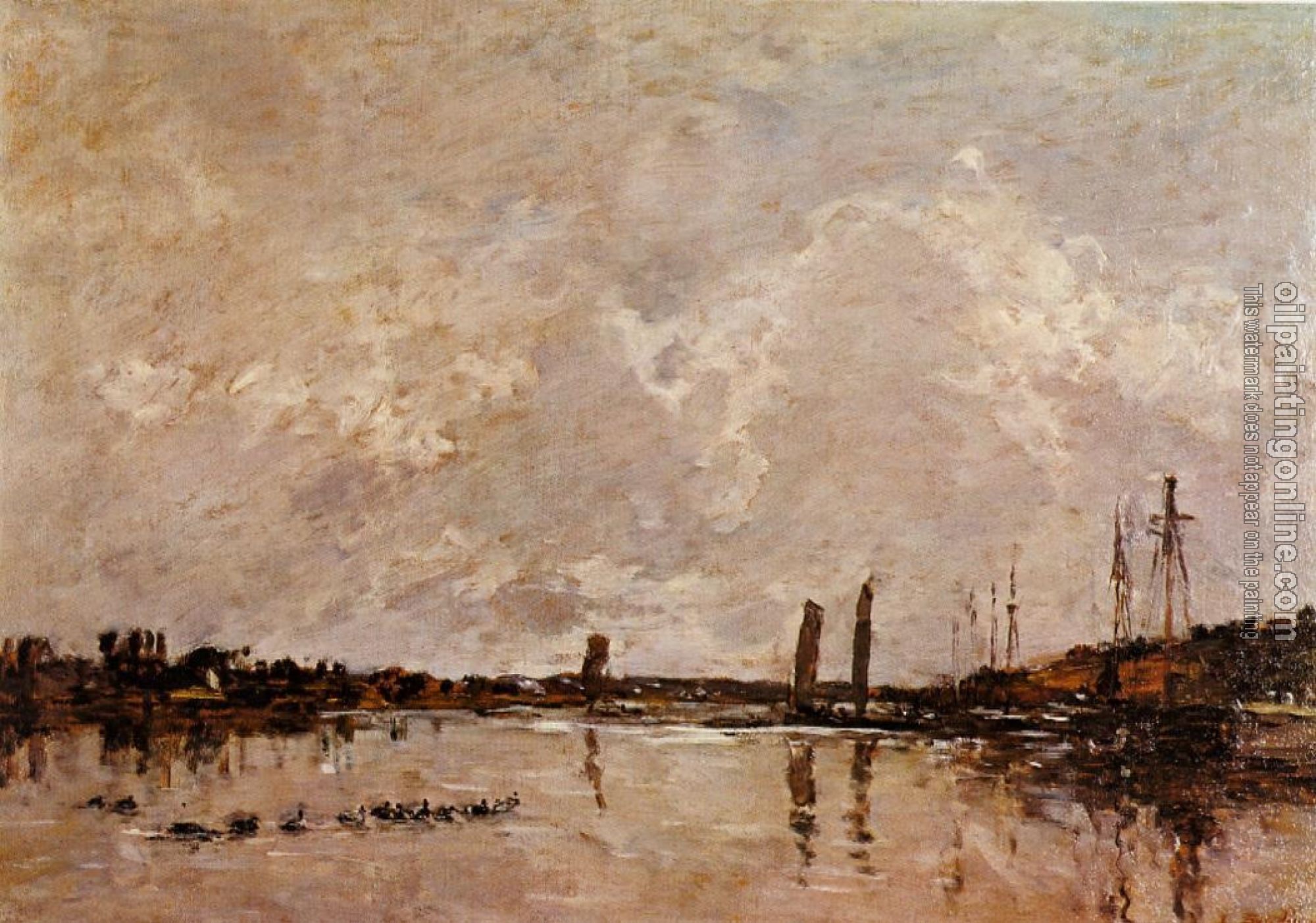 Boudin, Eugene - Near Faou